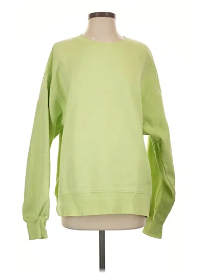 Pre-owned Tna Sweatshirt In Green