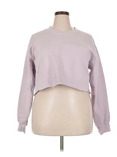 Pre-owned Tna Sweatshirt In Purple