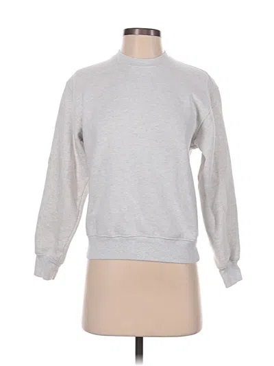 Pre-owned Tna Sweatshirt In Silver