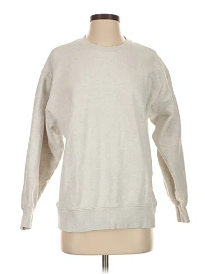 Pre-owned Tna Sweatshirt In Silver