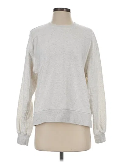 Pre-owned Tna Sweatshirt In Silver