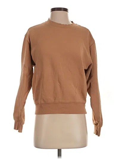 Pre-owned Tna Sweatshirt In Tan