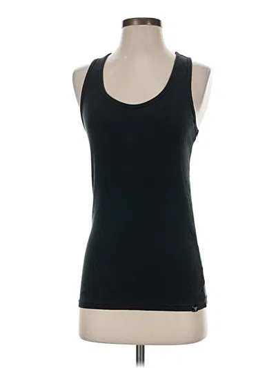 Pre-owned Tna Tank Top Black Halter Neckline Tops
