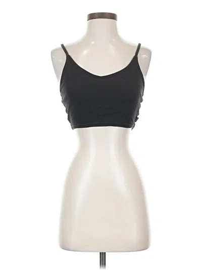 Pre-owned Tna Tank Top Black Strapless Neckline Tops