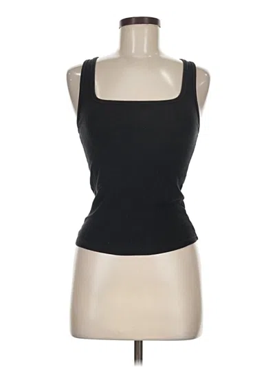 Pre-owned Tna Tank Top Black Strapless Neckline Tops