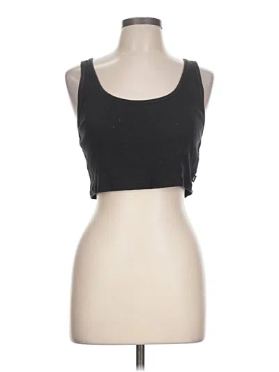 Pre-owned Tna Tank Top Black Strapless Neckline Tops