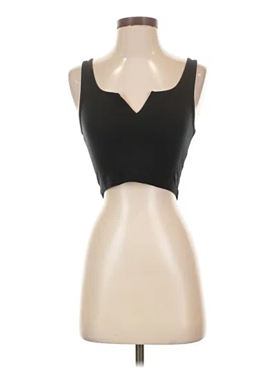 Pre-owned Tna Tank Top Black Strapless Neckline Tops