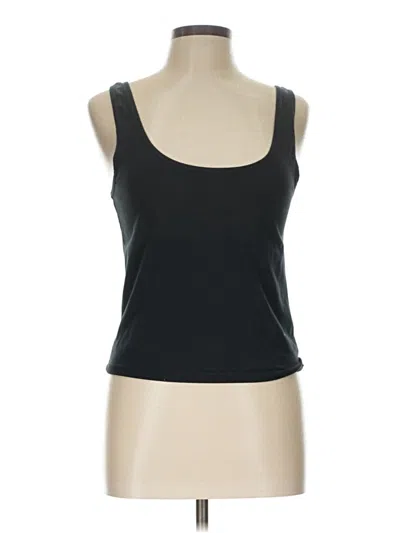 Pre-owned Tna Tank Top Black Strapless Neckline Tops