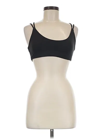 Pre-owned Tna Tank Top Black Strapless Neckline Tops