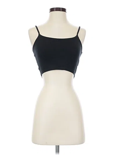 Pre-owned Tna Tank Top Black Strapless Neckline Tops