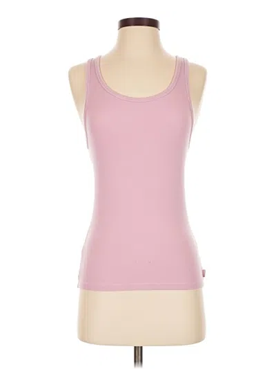 Pre-owned Tna Tank Top Pink Strapless Neckline Tops
