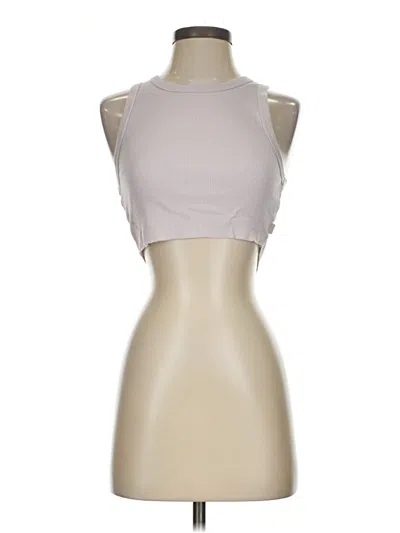 Pre-owned Tna Tank Top Tan Halter Neckline Tops