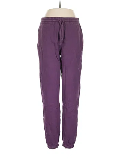 Pre-owned Tna Track Pants In Purple