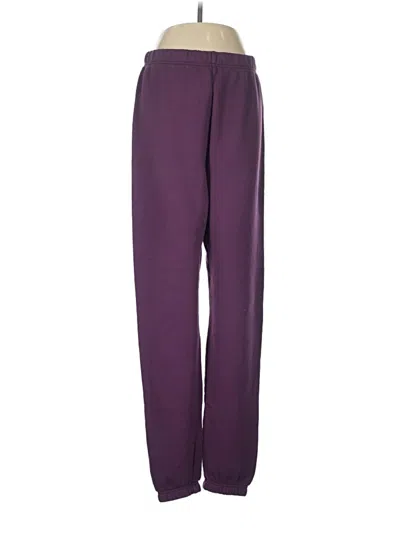 Pre-owned Tna Track Pants In Purple