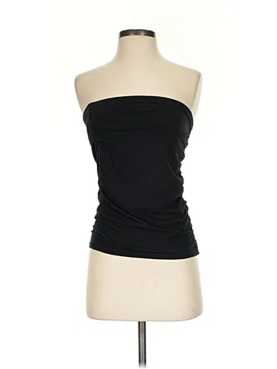 Pre-owned Tna Tube Top Black Strapless Neckline Tops