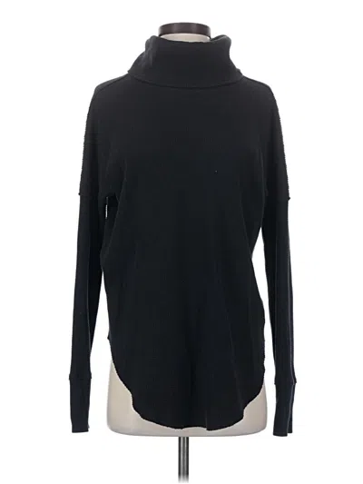 Pre-owned Tna Turtleneck Sweater In Black