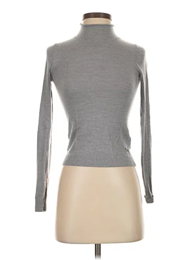 Pre-owned Tna Turtleneck Sweater In Gray