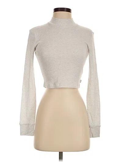 Pre-owned Tna Turtleneck Sweater In Gray