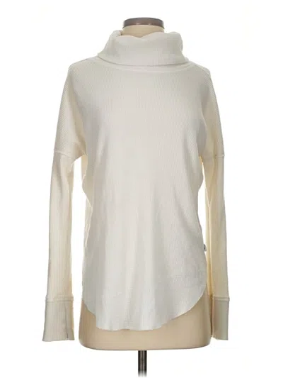 Pre-owned Tna Turtleneck Sweater In White