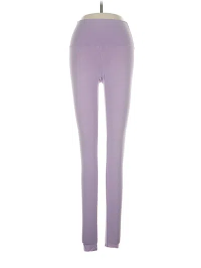 Pre-owned Tna Yoga Pants In Purple