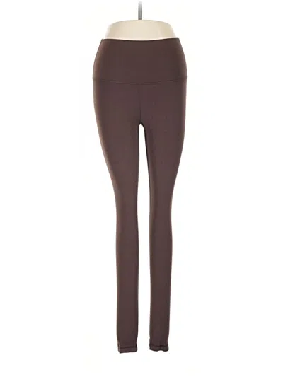 Pre-owned Tnaction Active Pants In Brown