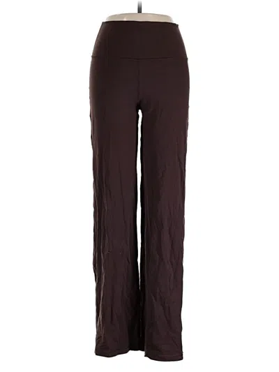 Pre-owned Tnaction Active Pants In Brown