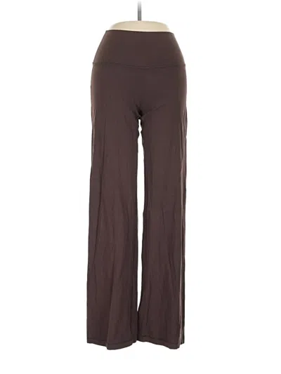 Pre-owned Tnaction Active Pants In Brown
