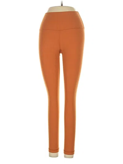 Pre-owned Tnaction Active Pants In Orange