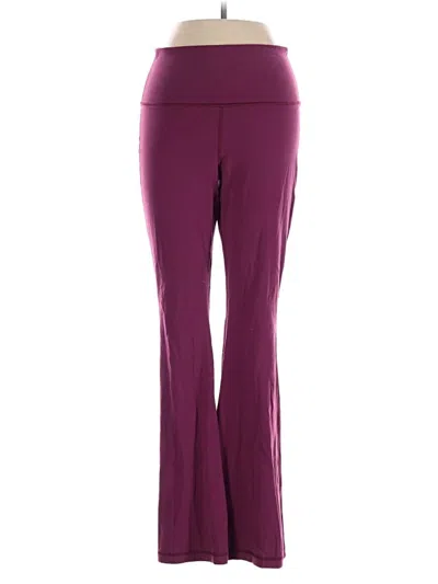 Pre-owned Tnaction Active Pants In Purple
