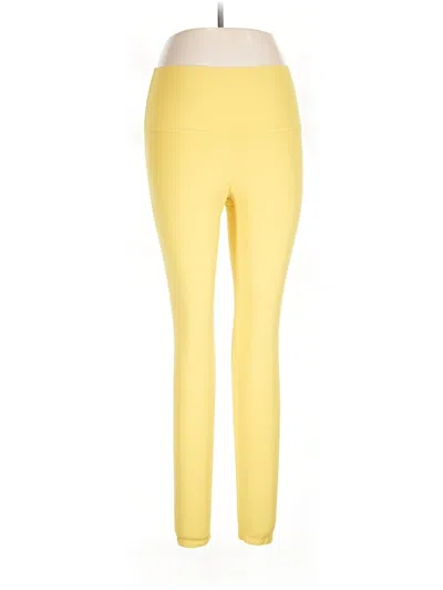 Pre-owned Tnaction Active Pants In Yellow