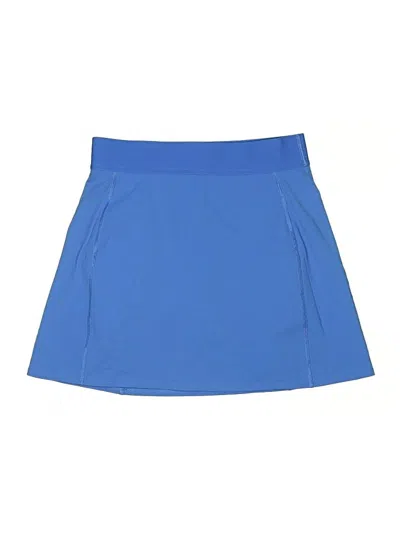 Pre-owned Tnaction Active Skort In Blue