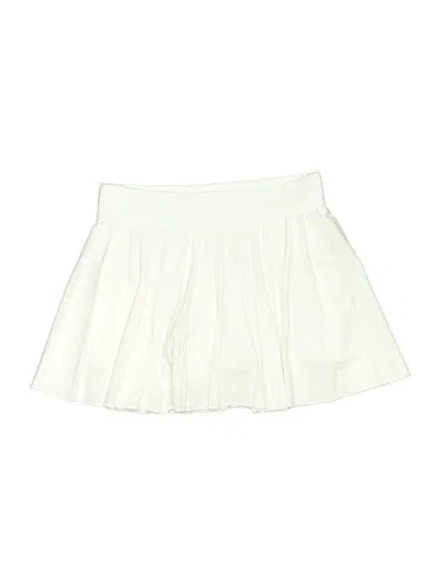 Pre-owned Tnaction Active Skort In White