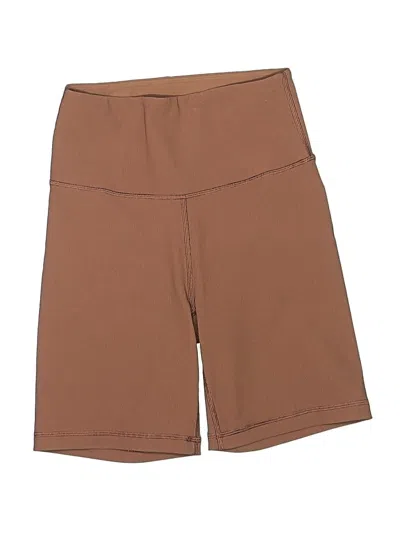 Pre-owned Tnaction Athletic Shorts In Brown