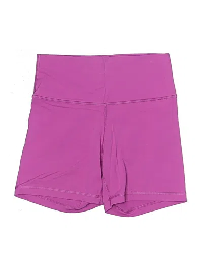 Pre-owned Tnaction Athletic Shorts In Purple