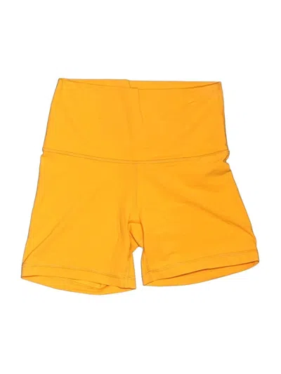 Pre-owned Tnaction Athletic Shorts In Yellow