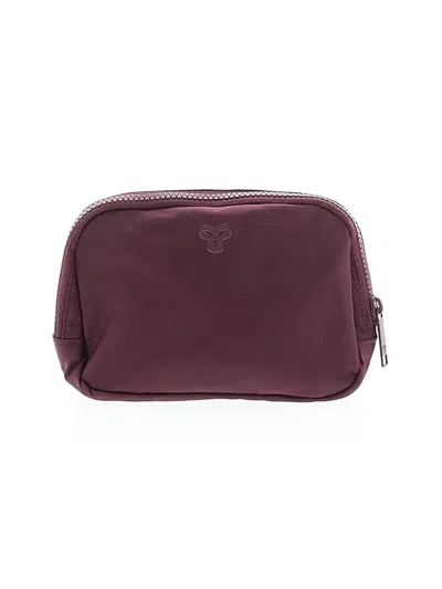 Pre-owned Tnaction Belt Bag In Burgundy