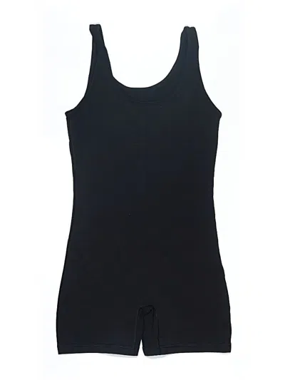 Pre-owned Tnaction Bodysuit In Black