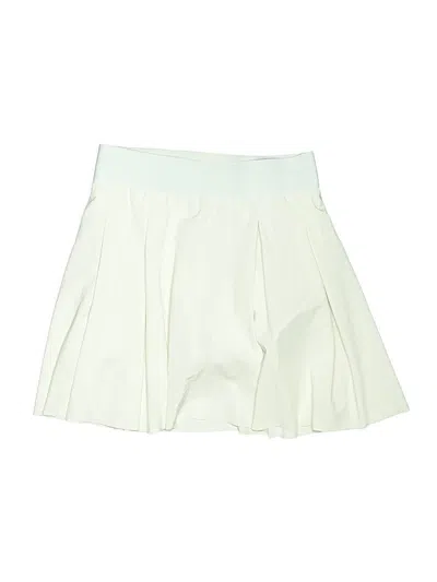 Pre-owned Tnaction Casual Skirt In White
