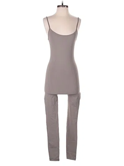 Pre-owned Tnaction Jumpsuit In Gray