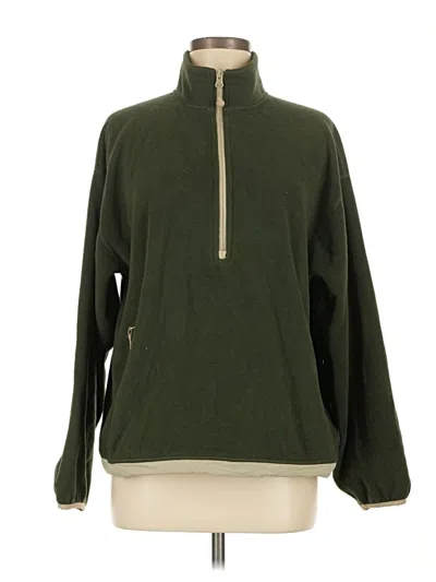 Pre-owned Tnaction Pullover Sweater In Green
