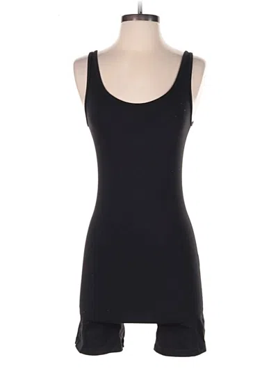 Pre-owned Tnaction Romper In Black