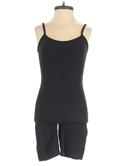 Pre-owned Tnaction Romper In Black