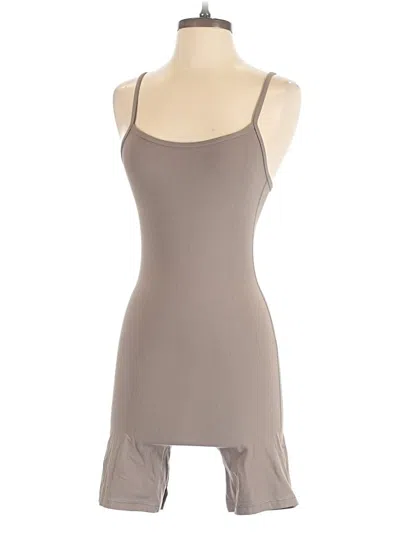 Pre-owned Tnaction Romper In Gray