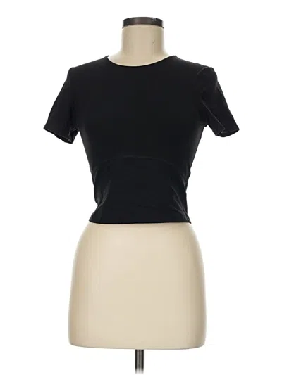 Pre-owned Tnaction Short Sleeve T-shirt In Black