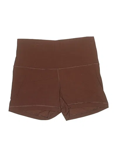 Pre-owned Tnaction Shorts In Brown