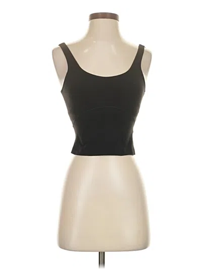 Pre-owned Tnaction Sleeveless Top Black Scoop Neck Tops