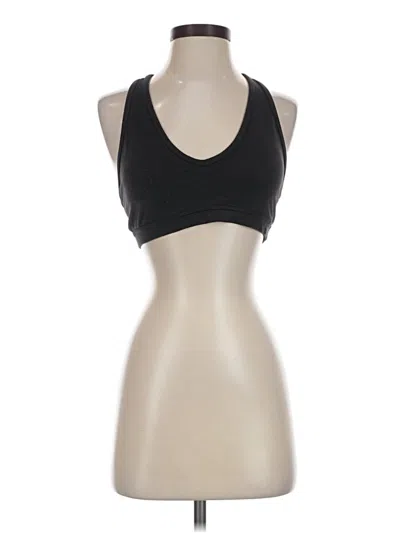 Pre-owned Tnaction Tank Top Black Halter Neckline Tops