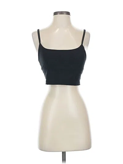 Pre-owned Tnaction Tank Top Black Strapless Neckline Tops