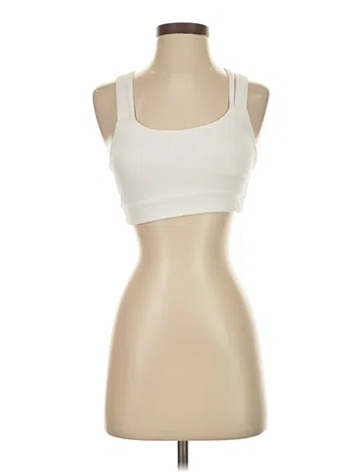 Pre-owned Tnaction Tank Top Ivory Strapless Neckline Tops In White