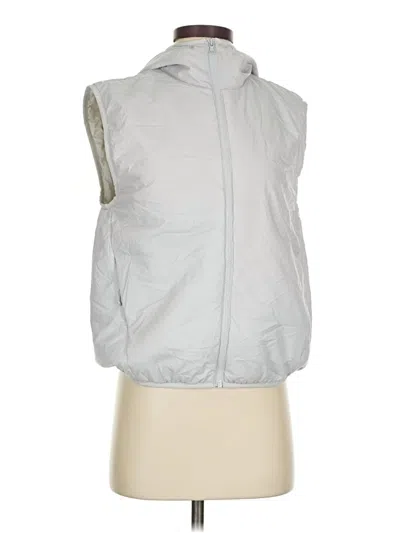 Pre-owned Tnaction Vest In Silver